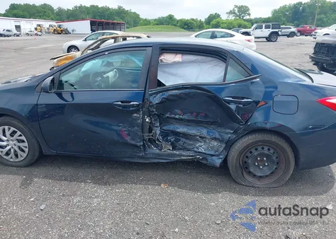 2018 Toyota Corolla Le из США, поврежденный, VIN 2T1BURHEXJC003674